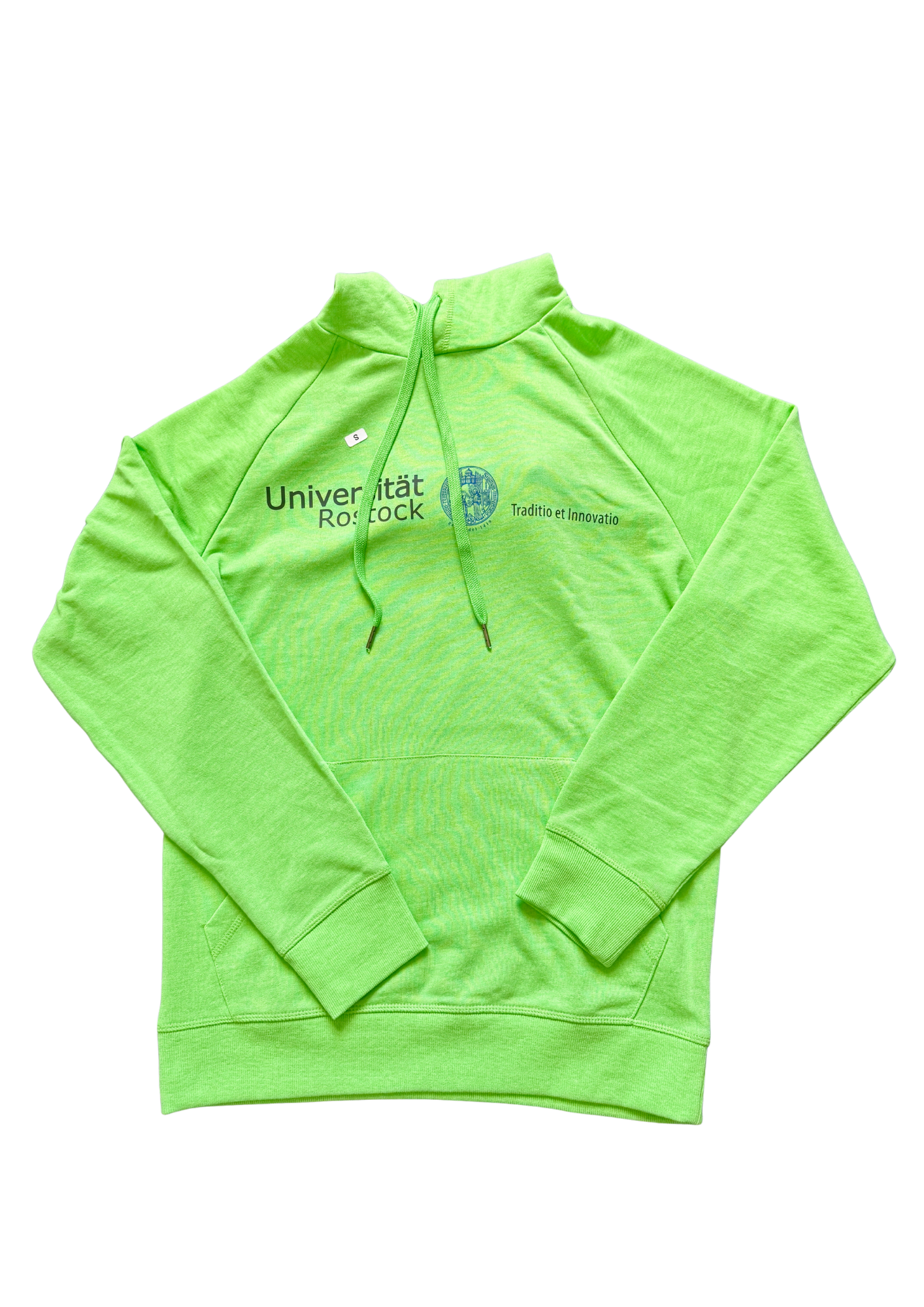 Damen Kapuzensweatshirt mit original Schriftzug der Uni Rostock