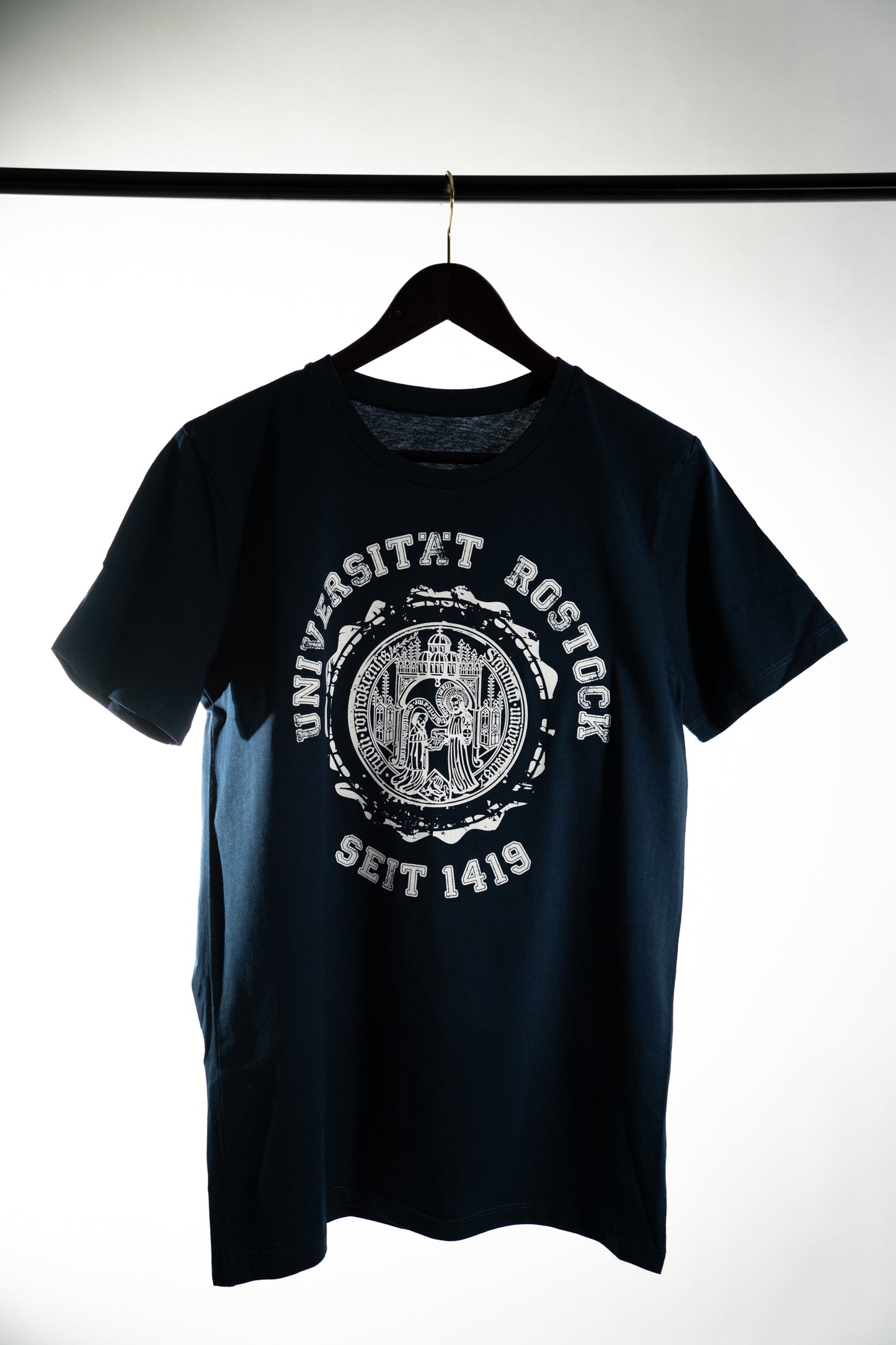 Shirt mit Siegel (groß) der Universität Rostock im Vintage Look