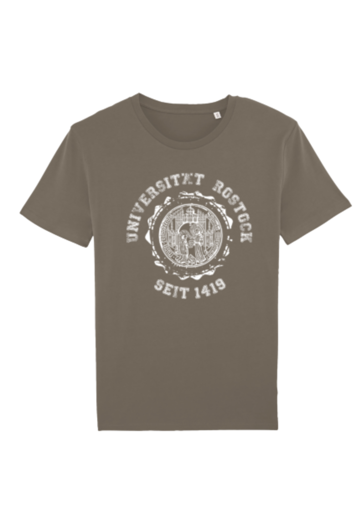 Shirt mit Siegel (groß) der Universität Rostock im Vintage Look