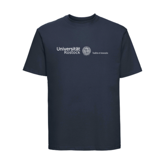 T-Shirt mit dem Logo der Universität Rostock