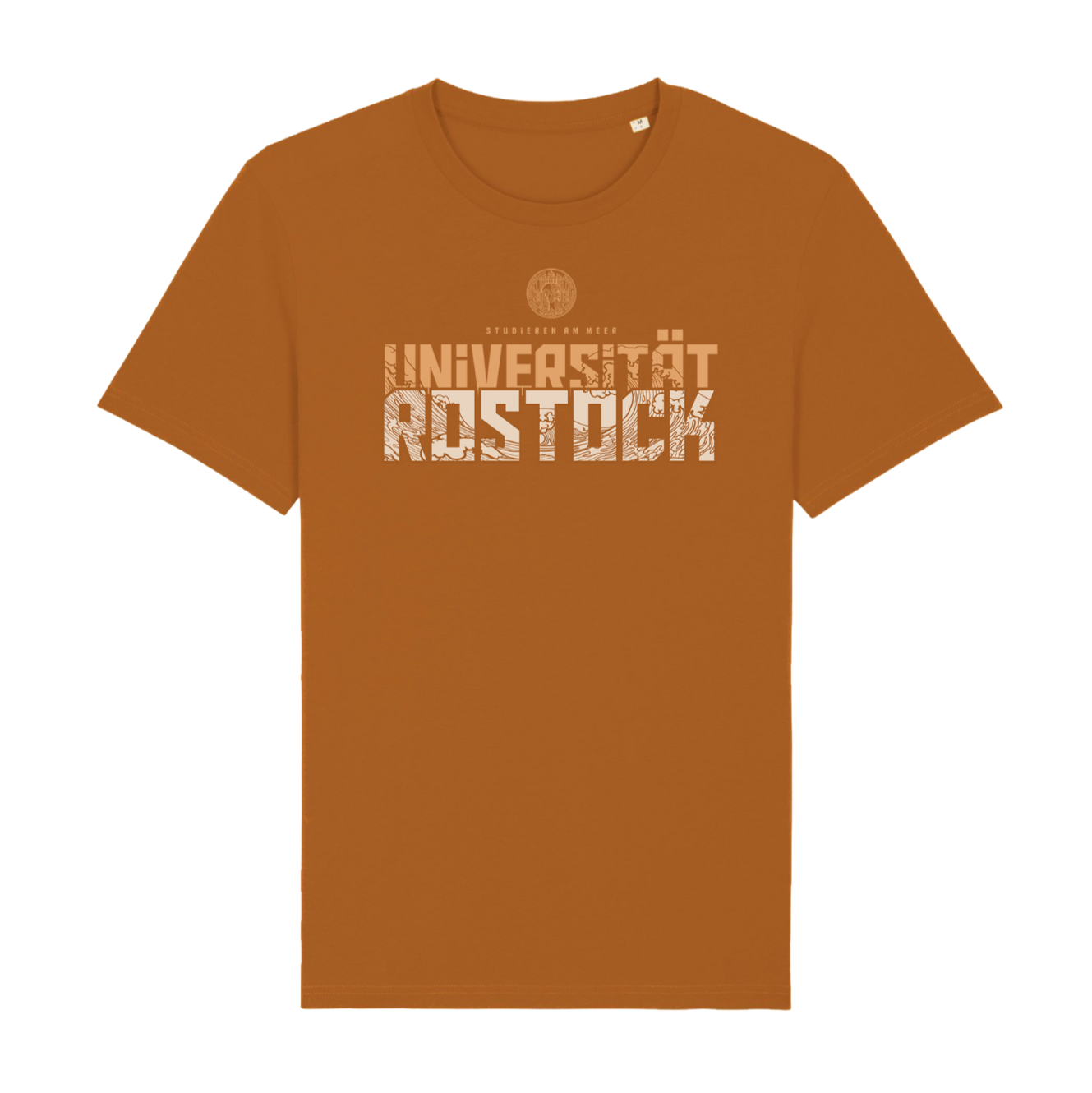 Herren T-Shirt - vintage studieren am Meer