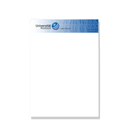 Schreibblock – Universität Rostock