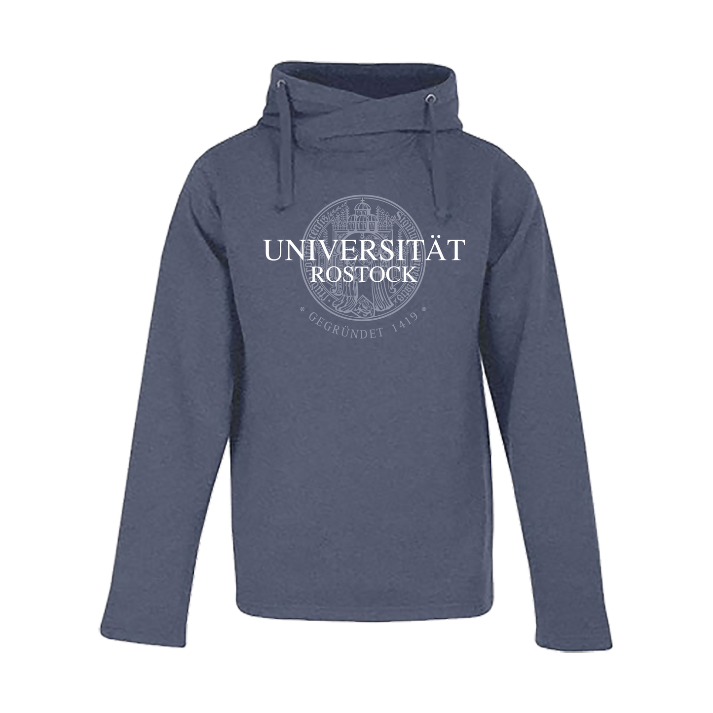 Herren Kapuzensweatshirt mit Siegel der Universität Rostock