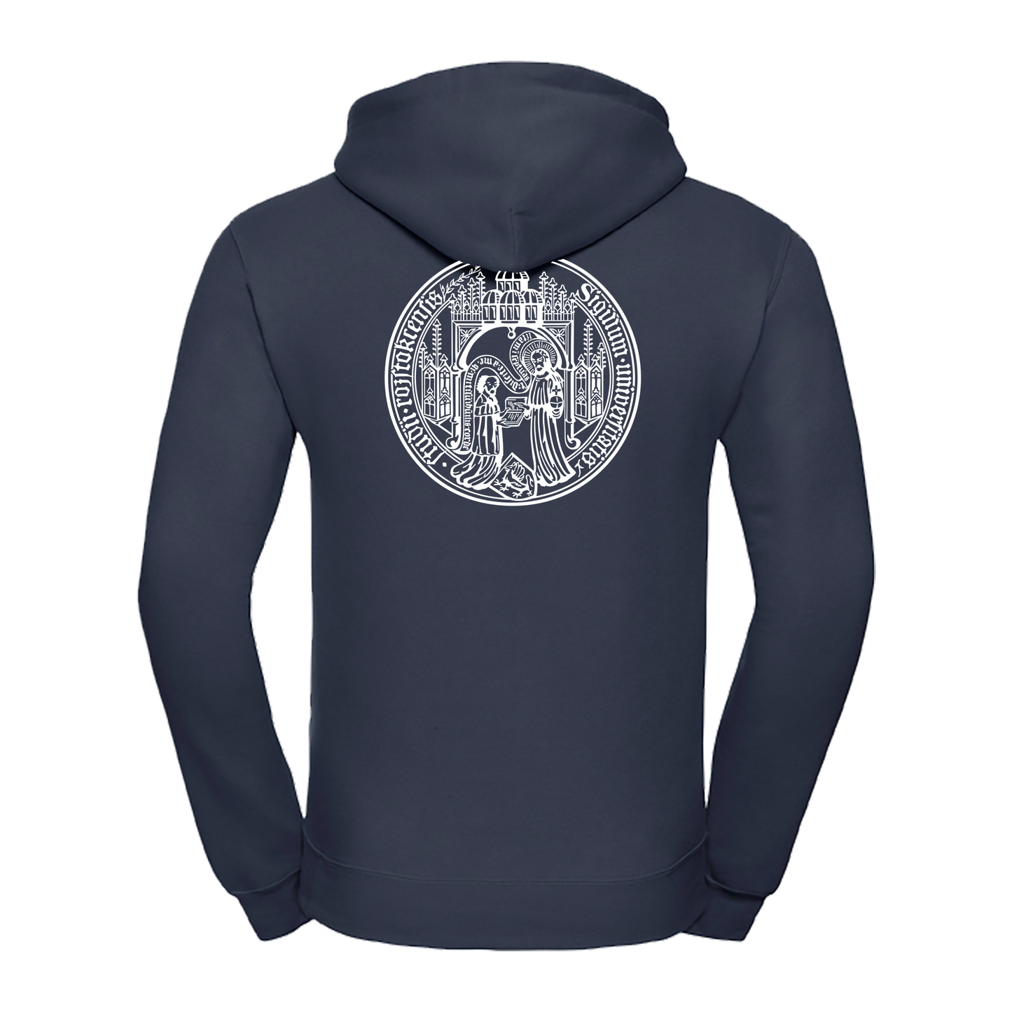Unisex Kapuzensweatshirt mit Schriftzug der Universität Rostock (Klassiker)